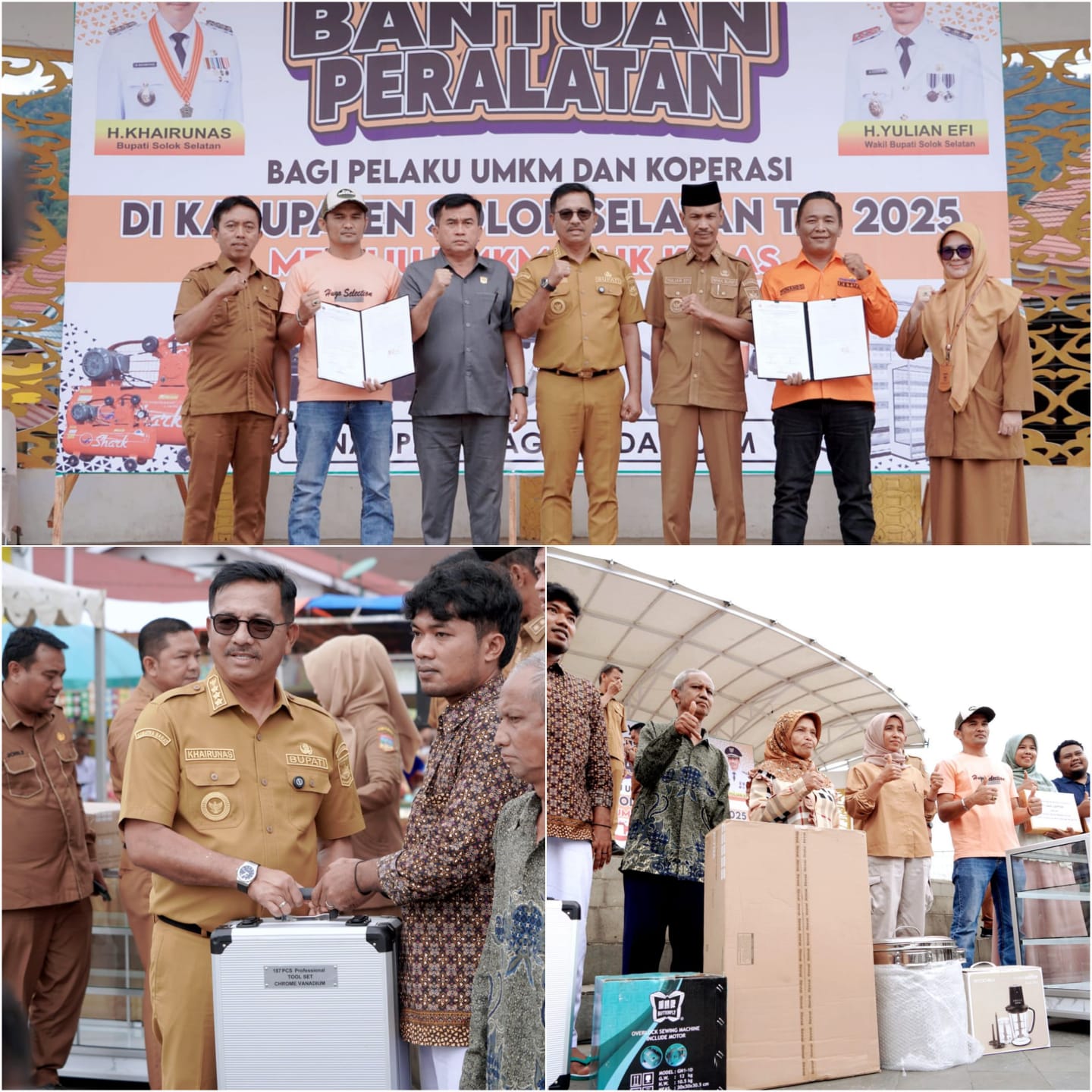  Pemkab Solsel Perkuat UMKM dengan Digitalisasi dan Dukungan Peralatan